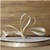 Order  Basics 2 Go Satin Ribbon - 9mm Gold Edge Cream